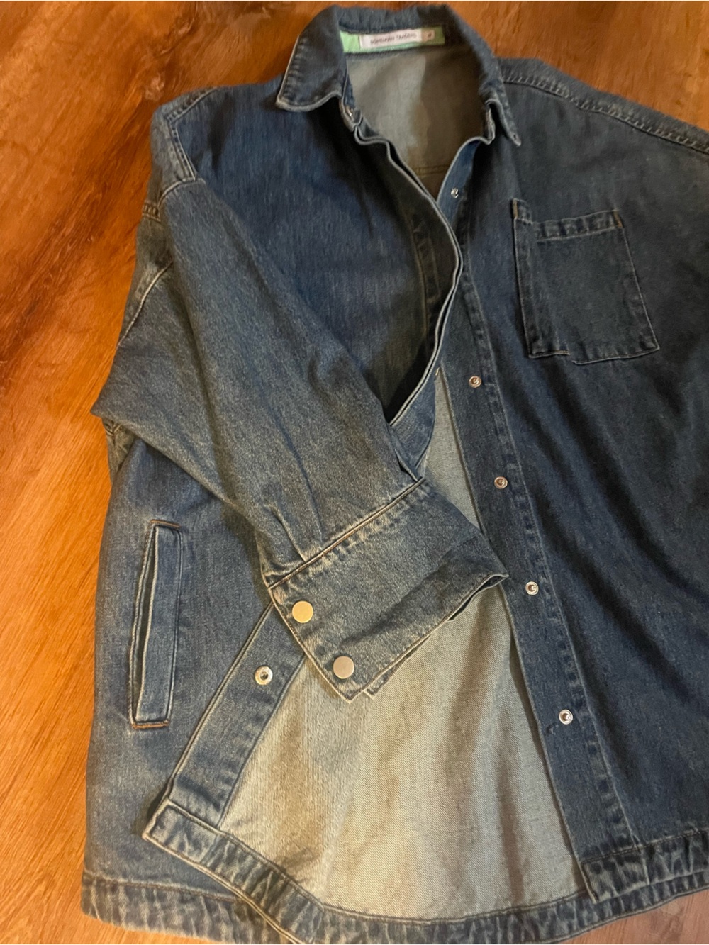 Bohemian Traders Men's Relaxed Denim Jacket - Dark Blue Wash